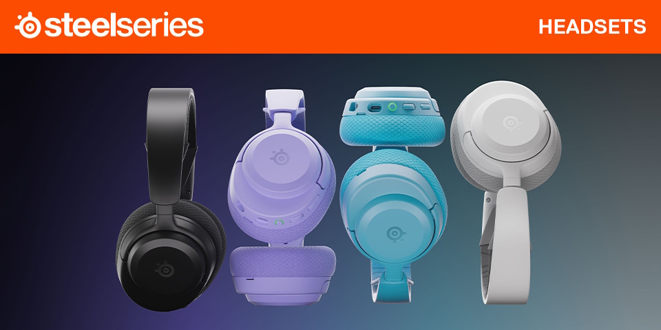 Picture of SteelSeries NOVA 3 Series Wireless Gaming Headsets at PB Tech
